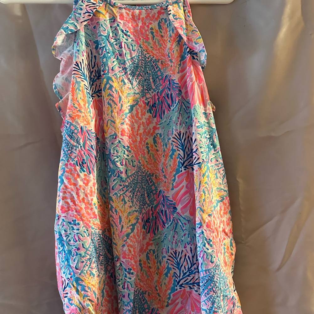 Lilly Pulitzer Multicolor Ruffle Top